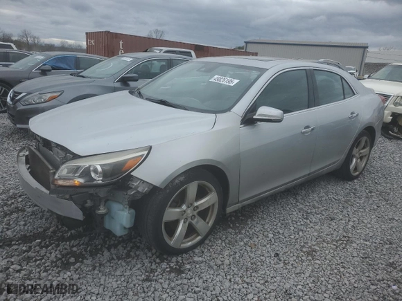 2013 Chevrolet Malibu LTZ with VIN 1G11J5SX6DF298509, listed as a Copart auction lot 49826195 with 161,270 mi miles and Salvage Title. Bid and sale history available at carsss.com. Image 1.
