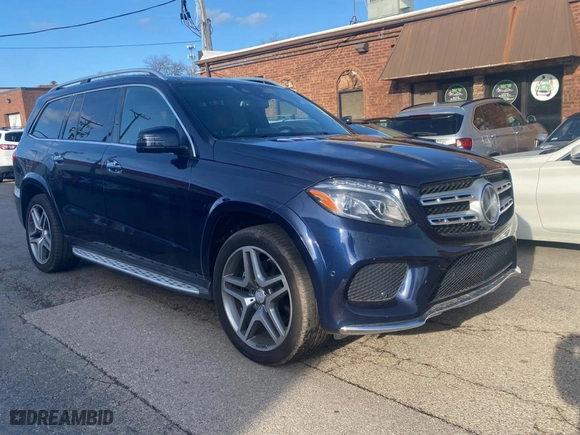 2017 Mercedes-Benz GLS with VIN 4JGDF7DE8HA850135, listed as a Copart auction lot 51540965 with 84,221 mi miles and Clean Title. Bid and sale history available at carsss.com. Image 1.