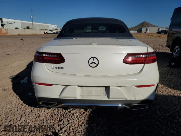 2018 Mercedes-Benz E-Class E 400 with VIN WDD1K6FB9JF057425, listed as a Copart auction lot 79957714 with 62,411 mi miles and Salvage Title. Bid and sale history available at carsss.com. Image 6.