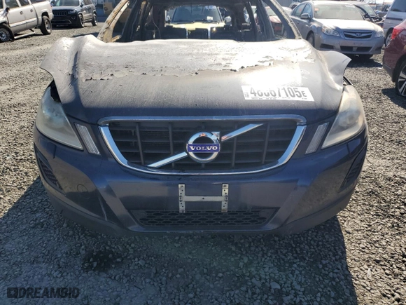 2012 Volvo XC60 3.0L with VIN YV4902DZ3C2320818, listed as a Copart auction lot 48067105 with 0 mi miles and Salvage Title. Bid and sale history available at carsss.com. Image 11.