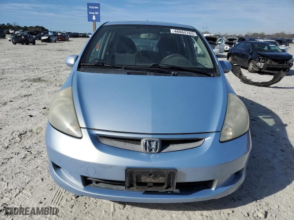 2008 Honda Fit with VIN JHMGD38458S041315, listed as a Copart auction lot 48862765 with 61,088 mi miles and Salvage Title. Bid and sale history available at carsss.com. Image 5.