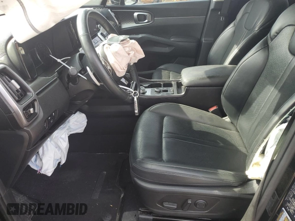 2023 Kia Sorento EX z VIN KNDRHDLG0P5176222, wystawiony jako Copart lot #54409485 z przebiegiem 37 138 mil mil oraz Szkody całkowita. Historia ofert i sprzedaży dostępna na DreamBid. Obrazek 7.