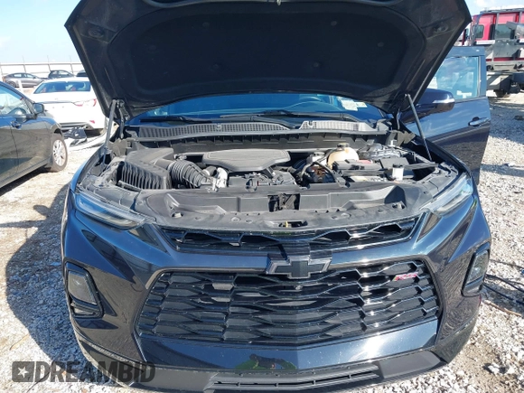 2021 Chevrolet Blazer RS with VIN 3GNKBERS3MS528240, listed as a IAAI auction lot 41215631 with 40,303 mi miles and . Bid and sale history available at DreamBid. Image 10.