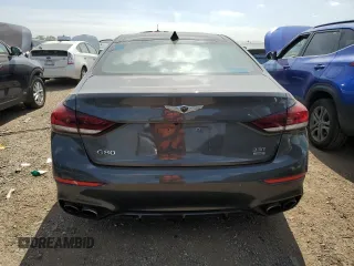 2018 Genesis G80 Sport with VIN KMHGN4JB0JU248004, listed as a Copart auction lot 56655095 with 153,653 mi miles and Clean title. Bid and sale history available at DreamBid. Image 6.