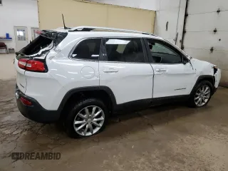 2017 Jeep Cherokee Limited with VIN 1C4PJMDS0HD214781, listed as a Copart auction lot 54001185 with 75,593 mi miles and Clean title. Bid and sale history available at DreamBid. Image 3.