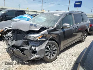 2020 Toyota Sienna XLE z VIN 5TDDZ3DC7LS229998, wystawiony jako Copart lot #60753275 z przebiegiem 38 664 mil mil oraz Szkoda całkowita • Salvage title. Historia ofert i sprzedaży dostępna na DreamBid. Obrazek 1.