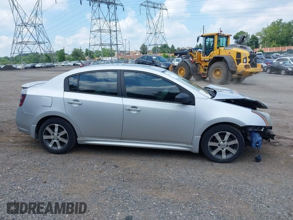 2012 Nissan Sentra 2.0 with VIN 3N1AB6AP5CL779533, listed as a IAAI auction lot 42603958 with 91,419 mi miles and . Bid and sale history available at DreamBid. Image 14.