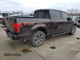 2018 Ford F-150 XL with VIN 1FTEW1EG2JKC07799, listed as a Copart auction lot 86813064 with 202,594 mi miles and Non Repairable. Bid and sale history available at carsss.com. Image 3.