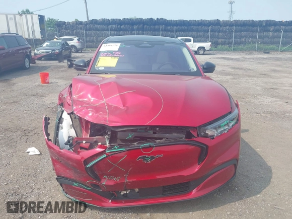 2021 Ford Mustang Mach-E Premium with VIN 3FMTK3SUXMMA10588, listed as a IAAI auction lot 42469174 with 29,480 mi miles and . Bid and sale history available at DreamBid. Image 12.