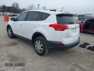 2013 Toyota RAV4 LE with VIN 2T3ZFREV3DW007993, listed as a IAAI auction lot 41892466 with 112,283 mi miles. Bid and sale history available at carsss.com. Image 3.