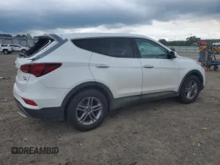 2017 Hyundai Santa Fe 2.4L z VIN 5XYZTDLB8HG429461, wystawiony jako Copart lot #53668375 z przebiegiem 97 447 mil mil oraz Czysty tytuł • Clean title. Historia ofert i sprzedaży dostępna na DreamBid. Obrazek 3.
