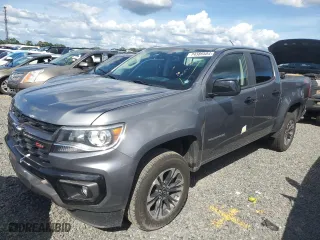 2021 Chevrolet Colorado 2WD Z71 with VIN 1GCGSDEN7M1112671, listed as a Copart auction lot 44656905 with 0 mi miles and Non Repairable. Bid and sale history available at carsss.com. Image 1.