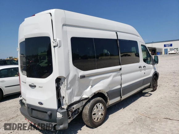 2016 Ford Transit Passenger XL with VIN 1FBZX2XM5GKB38949, listed as a Copart auction lot 54437285 with 84,653 mi miles and Clean Title. Bid and sale history available at DreamBid. Image 3.