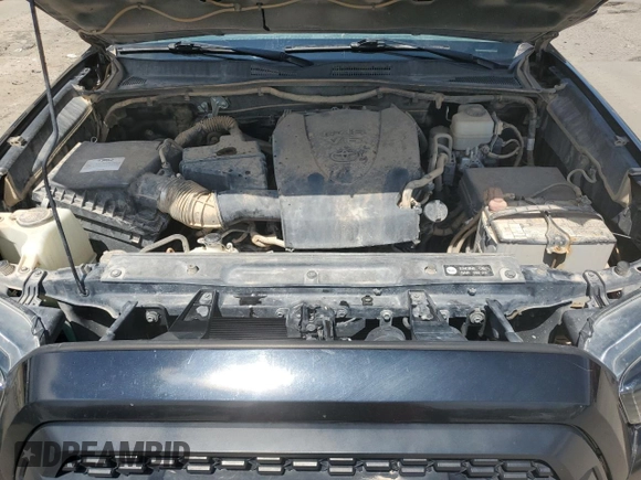 2019 Toyota Tacoma SR with VIN 5TFCZ5ANXKX184626, listed as a Copart auction lot 59220905 with 123,746 mi miles and Salvage title. Bid and sale history available at DreamBid. Image 11.