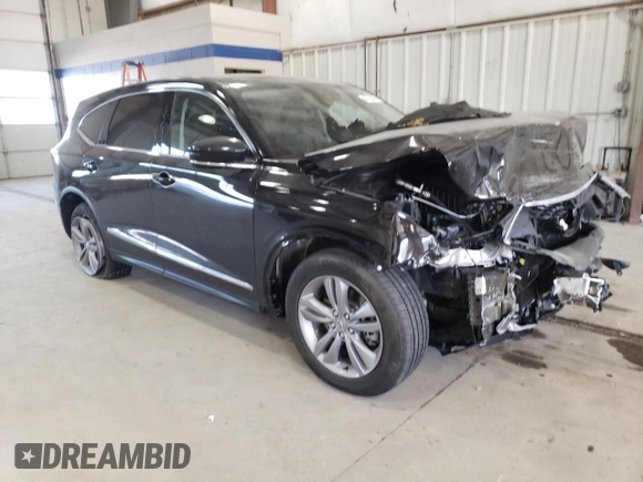 2023 Acura MDX with VIN 5J8YE1H32PL018051, listed as a Copart auction lot 47183955 with 18,943 mi miles and Salvage Title. Bid and sale history available at carsss.com. Image 4.