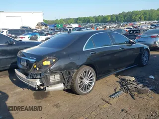 2015 Mercedes-Benz S 550 with VIN WDDUG8CB3FA119694, listed as a IAAI auction lot 42022141 with 181,590 mi miles and . Bid and sale history available at carsss.com. Image 4.