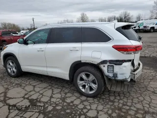2019 Toyota Highlander Limited z VIN 5TDDZRFH3KS962561, wystawiony jako Copart lot #47607395 z przebiegiem 66 107 mil mil oraz Szkoda całkowita • Salvage title. Historia ofert i sprzedaży dostępna na DreamBid. Obrazek 2.