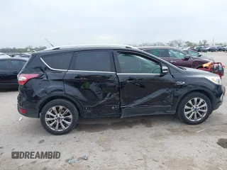 2017 Ford Escape Titanium with VIN 1FMCU0J93HUF10664, listed as a IAAI auction lot 41921588 with 88,377 mi miles. Bid and sale history available at carsss.com. Image 6.