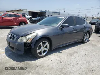 2008 Infiniti G35 Journey with VIN JNKBV61E28M225644, listed as a Copart auction lot 61256535 with 209,388 mi miles and Salvage title. Bid and sale history available at DreamBid. Image 1.