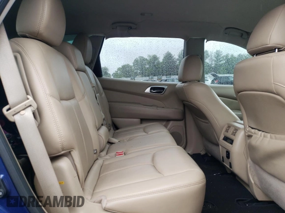 2017 Nissan Pathfinder SL with VIN 5N1DR2MM0HC648797, listed as a Copart auction lot 57584855 with 176,523 mi miles and Salvage title. Bid and sale history available at DreamBid. Image 11.