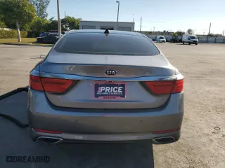 2016 Kia K900 Luxury with VIN KNALU4D3XG6031483, listed as a Copart auction lot 82570674 with 92,402 mi miles and Salvage Title. Bid and sale history available at carsss.com. Image 6.