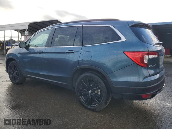 2021 Honda Pilot Special Edition with VIN 5FNYF5H22MB012811, listed as a Copart auction lot 44453855 with 25,782 mi miles and Salvage Title. Bid and sale history available at DreamBid. Image 2.