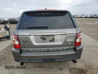 2008 Land Rover Range Rover Sport SC with VIN SALSH23498A173428, listed as a Copart auction lot 44232315 with 201,272 mi miles and Salvage Title. Bid and sale history available at carsss.com. Image 6.