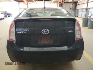 2014 Toyota Prius Four with VIN JTDKN3DU3E0358046, listed as a Copart auction lot 50574225 with 0 mi miles and Salvage Title. Bid and sale history available at carsss.com. Image 6.