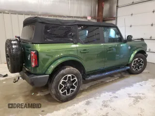 2022 Ford Bronco z VIN 1FMDE5DH1NLB59322, wystawiony jako Copart lot #57809495 z przebiegiem 64 094 mil mil oraz Szkoda całkowita • Salvage title. Historia ofert i sprzedaży dostępna na DreamBid. Obrazek 3.