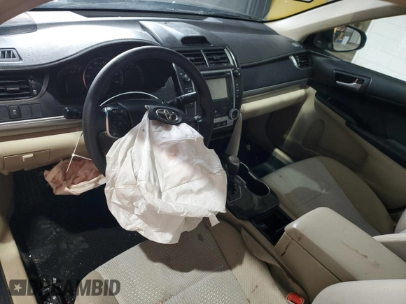 2012 Toyota Camry L with VIN 4T4BF1FK6CR229979, listed as a Copart auction lot 50015225 with 0 mi miles and Salvage Title. Bid and sale history available at carsss.com. Image 8.