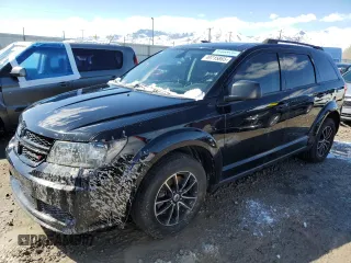 2018 Dodge Journey SE with VIN 3C4PDDAG5JT249694, listed as a Copart auction lot 49715865 with 75,734 mi miles and Clean title. Bid and sale history available at DreamBid. Image 1.