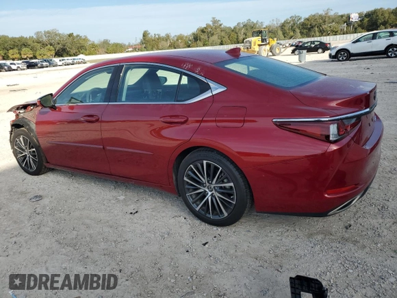 2024 Lexus ES with VIN 58ADZ1B18RU166151, listed as a Copart auction lot 87188364 with 12,026 mi miles and Salvage Title. Bid and sale history available at carsss.com. Image 2.