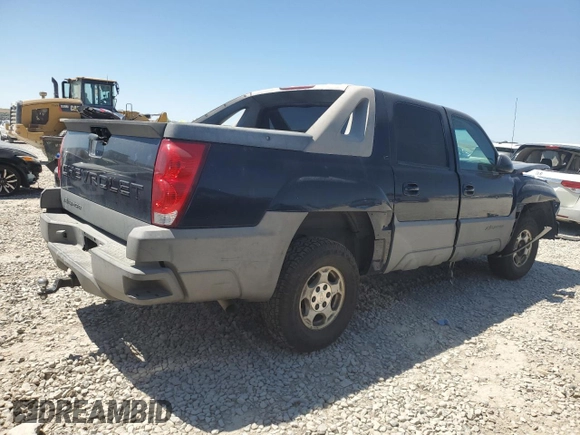 2005 Chevrolet Avalanche LT with VIN 3GNEC12Z65G221000, listed as a Copart auction lot 58705355 with Not provided miles and Salvage title. Bid and sale history available at DreamBid. Image 3.