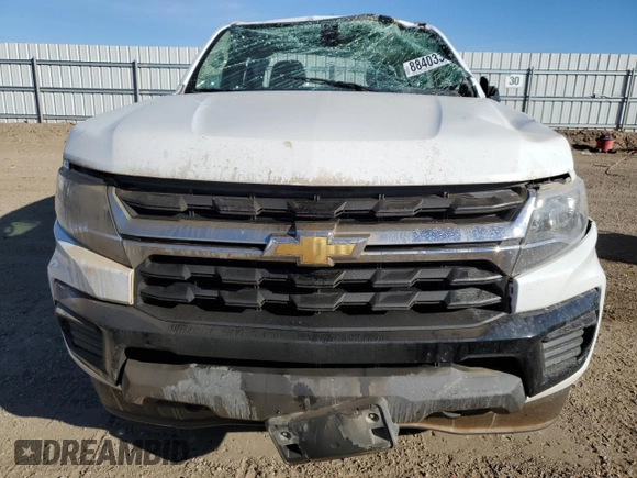 2022 Chevrolet Colorado 4WD Work Truck with VIN 1GCGTBEN7N1127755, listed as a Copart auction lot 88403365 with 9,090 mi miles and Salvage title. Bid and sale history available at DreamBid. Image 5.