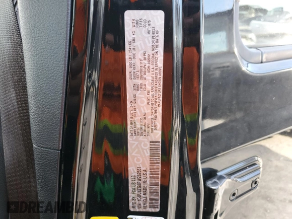 2024 Jeep Wrangler Sahara with VIN 1C4PJXEG8RW262661, listed as a Copart auction lot 55464325 with 561 mi miles and Salvage title. Bid and sale history available at DreamBid. Image 12.