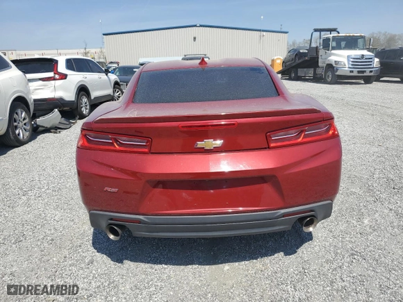 2017 Chevrolet Camaro 2LT with VIN 1G1FD1RS4H0117383, listed as a Copart auction lot 51133165 with 187,394 mi miles and Clean Title. Bid and sale history available at carsss.com. Image 6.