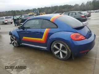 2012 Volkswagen Beetle 2.0T Turbo with VIN 3VW467AT5CM638809, listed as a Copart auction lot 42114865 with 94,703 mi miles and Salvage Title. Bid and sale history available at carsss.com. Image 2.