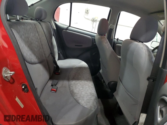 2000 Toyota ECHO with VIN JTDBT1237Y0095990, listed as a Copart auction lot 89140295 with 214,941 mi miles and Salvage Title. Bid and sale history available at DreamBid. Image 10.