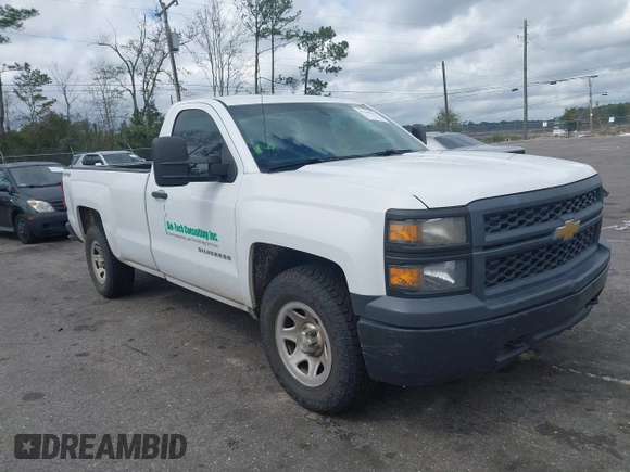 2014 Chevrolet Silverado 1500 Work Truck with VIN 1GCNKPEH5EZ378387, listed as a IAAI auction lot 41749194 with 204,386 mi miles and . Bid and sale history available at DreamBid. Image 1.