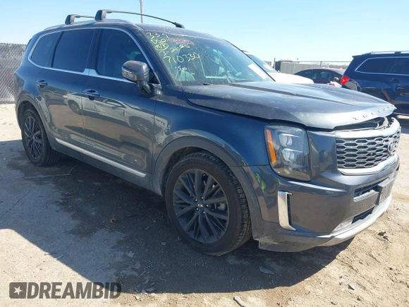 2020 Kia Telluride SX with VIN 5XYP5DHC6LG089979, listed as a IAAI auction lot 41865350 with 79,185 mi miles and . Bid and sale history available at DreamBid. Image 1.