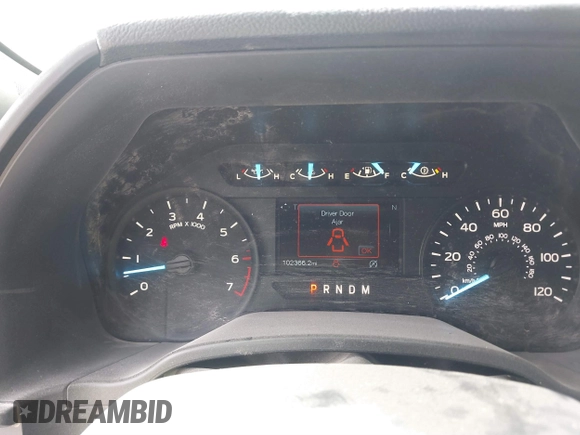 2020 Ford F-150 XL with VIN 1FTFX1E51LFA29248, listed as a IAAI auction lot 41793388 with 102,366 mi miles. Bid and sale history available at carsss.com. Image 7.