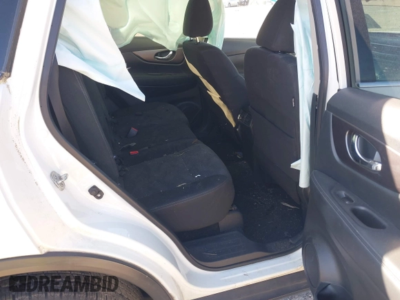 2016 Nissan Rogue SV with VIN KNMAT2MV9GP726986, listed as a IAAI auction lot 42064003 with 108,433 mi miles. Bid and sale history available at carsss.com. Image 8.