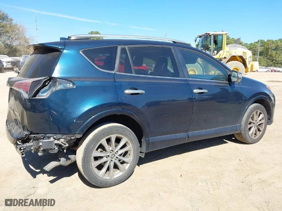 2017 Toyota RAV4 Limited with VIN 2T3YFREV5HW321243, listed as a IAAI auction lot 40617754 with 128,480 mi miles. Bid and sale history available at carsss.com. Image 4.