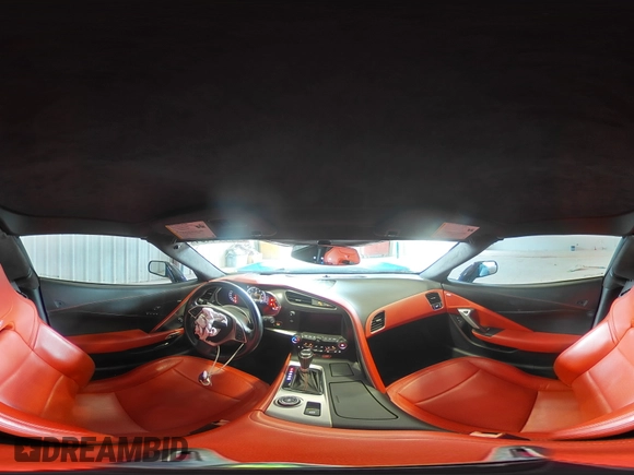 2015 Chevrolet Corvette Z51 3LT with VIN 1G1YM2D78F5107814, listed as a Copart auction lot 67974484 with 36,866 mi miles and Salvage title. Bid and sale history available at DreamBid. Image 13.