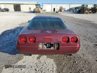 1993 Chevrolet Corvette with VIN 1G1YY23P3P5109106, listed as a Copart auction lot 53543765 with 37,828 mi miles and Salvage title. Bid and sale history available at DreamBid. Image 6.