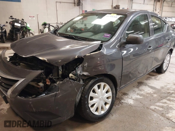 2015 Nissan Versa SV with VIN 3N1CN7AP6FL953216, listed as a IAAI auction lot 41718268 with 118,379 mi miles. Bid and sale history available at carsss.com. Image 6.