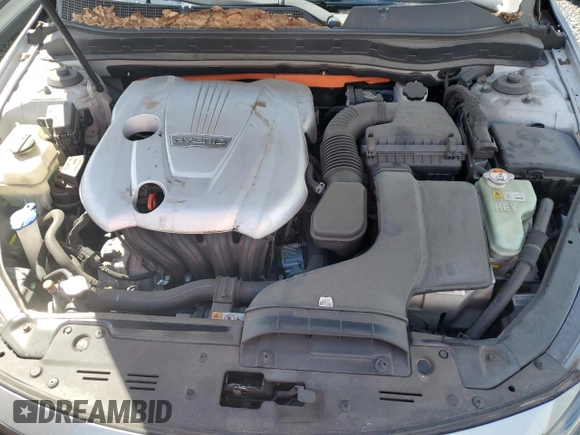 2014 Kia Optima Hybrid EX with VIN KNAGN4AD9E5074677, listed as a Copart auction lot 74873534 with 0 mi miles and Non Repairable. Bid and sale history available at carsss.com. Image 11.