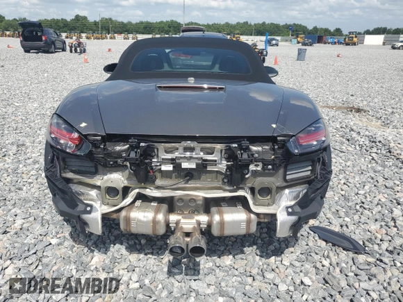 2023 Porsche Boxster with VIN WP0CA2A81PS205206, listed as a Copart auction lot 59809215 with 9,483 mi miles and Salvage title. Bid and sale history available at DreamBid. Image 6.