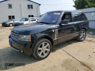 2011 Land Rover Range Rover SC with VIN SALMF1E43BA334367, listed as a Copart auction lot 59348225 with 144,082 mi miles and Salvage title. Bid and sale history available at DreamBid. Image 1.