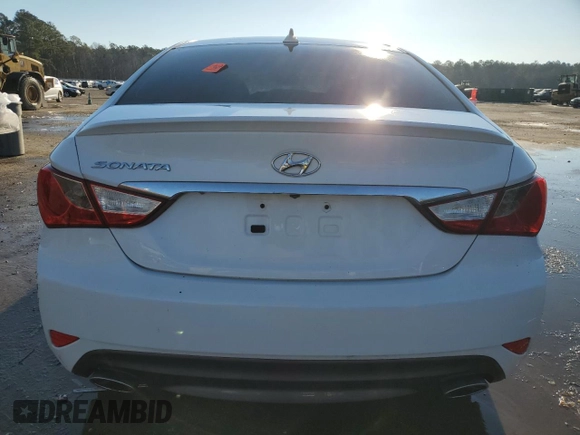2014 Hyundai Sonata SE with VIN 5NPEC4AC4EH845487, listed as a Copart auction lot 41871765 with Not Provided miles and Salvage Title. Bid and sale history available at DreamBid. Image 6.